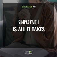 Simple Faith Is All It Takes
