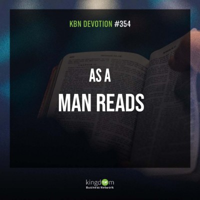 As A Man Reads